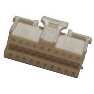 Molex MicroClasp Female Connector Housing, 2 mm Pitch, 16 Way, 2 Row Straight 51353-1600