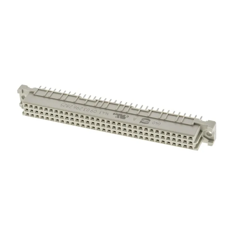 HARTING DIN 41612 96 Way 2.54 mm Pitch Through Hole Female Connector Type C, Solder Class C1, Straight 09032962825