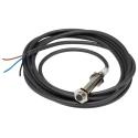 Omron Threaded Barrel Inductive Proximity Sensor M8 NPN 2 mm Detection, Stainless Steel, IP67, Flush E2A-S08LS02-WP-C1 2M