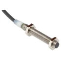 Omron Threaded Barrel Inductive Proximity Sensor M8 NPN 2 mm Detection, Stainless Steel, IP67, Flush E2A-S08LS02-WP-C1 2M