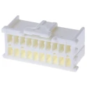 Molex MicroClasp Female Connector Housing, 2 mm Pitch, 20 Way, 2 Row, Nylon, Cable Mount, 51353-2000