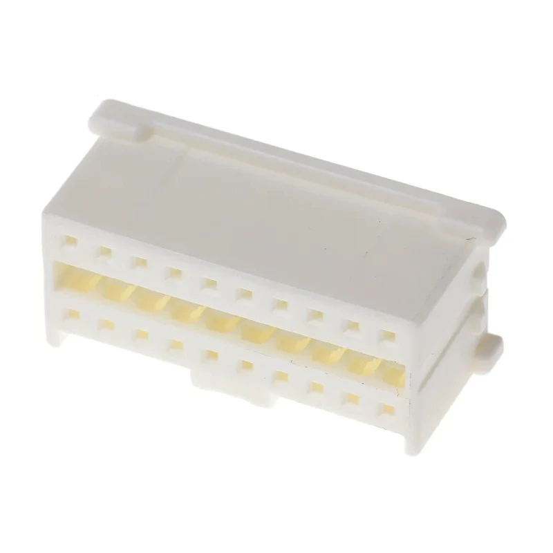 Molex MicroClasp Female Connector Housing, 2 mm Pitch, 20 Way, 2 Row, Nylon, Cable Mount, 51353-2000