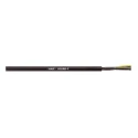 Lapp H05-RRF Flexible Rubber Power Cable, 100m Reel, 4 Core, Stranded Copper, Black, 60°C, CE, H05-RRF