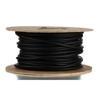 Lapp H01N2-D Series Black Hook Up Wire, 760 x 0.21 mm Stranded Copper, Rubber Jacket, 50 m, 100V, 2210701