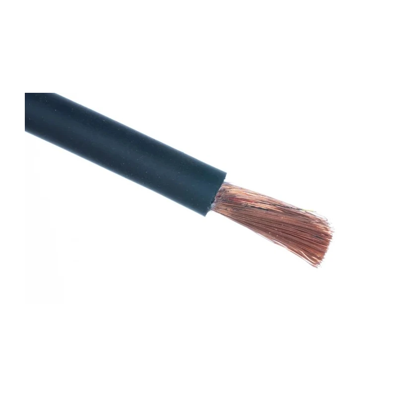 Lapp H01N2-D Series Black Hook Up Wire, 760 x 0.21 mm Stranded Copper, Rubber Jacket, 50 m, 100V, 2210701