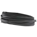 RS PRO Polyvinyl Chloride PVC Cable Sleeve, Black, 10mm Diameter, 10m Length, Non-Braided, Model 404-229