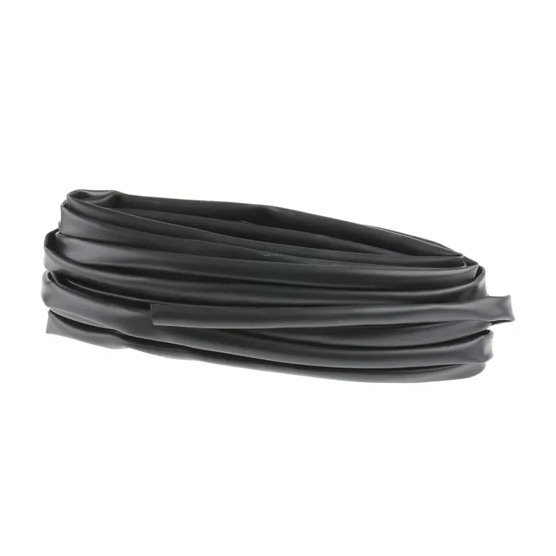 RS PRO Polyvinyl Chloride PVC Cable Sleeve, Black, 10mm Diameter, 10m Length, Non-Braided, Model 404-229