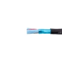 Alpha Wire XTRA-GUARD 2 Series Data Cable, 1 Pair, 0.35 mm², 30m, Black PVC Sheath, 300V, 25481 BK005