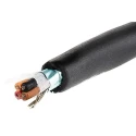 Alpha Wire XTRA-GUARD 2 Control Cable, 4 Cores, Screened, 30m, Black PVC Sheath, 300V, 22AWG, Armoured 25194 BK005