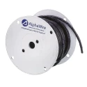 Alpha Wire XTRA-GUARD 2 Control Cable, 4 Cores, Screened, 30m, Black PVC Sheath, 300V, 22AWG, Armoured 25194 BK005