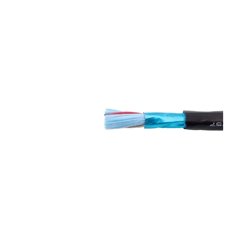 Alpha Wire XTRA-GUARD 2 Series Data Cable, 2 Pairs, 0.35 mm², 30 m, Black Polyvinyl Chloride Sheath 25482 BK005
