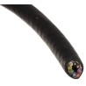Alpha Wire XTRA-GUARD 2 Control Cable, 8 Cores, 0.81mm², 18 AWG, Screened, Armoured, Black Polyvinyl Chloride 25388 BK005