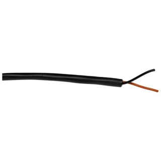 Alpha Wire XTRA-GUARD 2 Control Cable, 2 Cores, 0.35mm², 22 AWG, Unscreened, 30m, Polyvinyl Chloride Sheath 25002 BK005