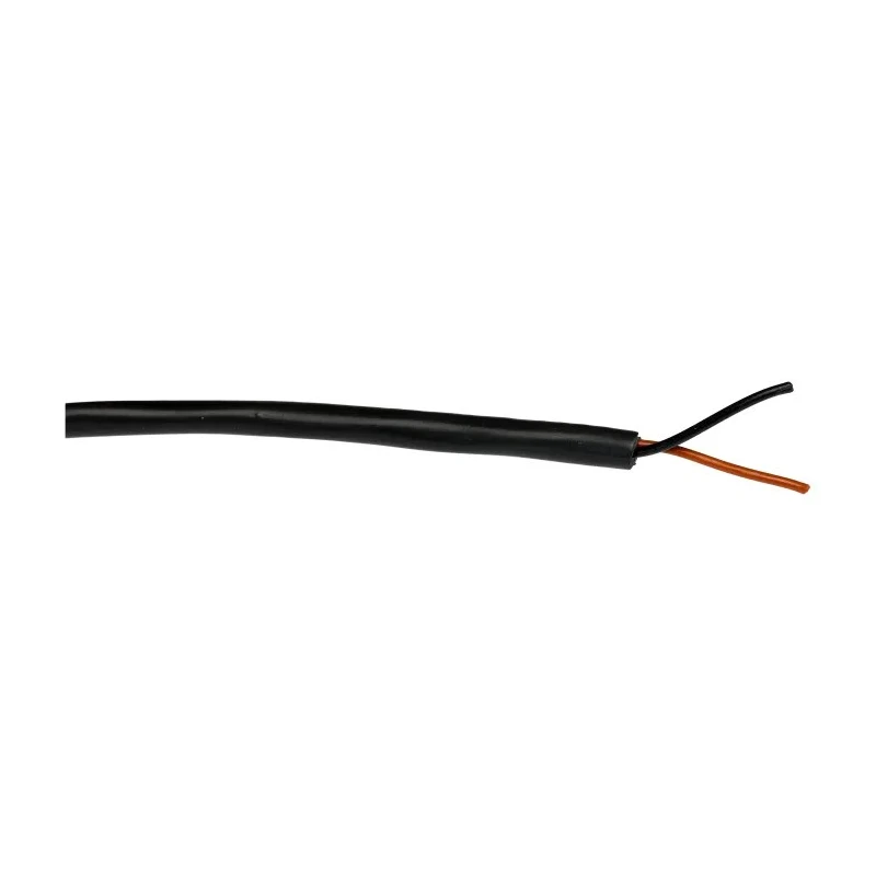 Alpha Wire XTRA-GUARD 2 Control Cable, 2 Cores, 0.35mm², 22 AWG, Unscreened, 30m, Polyvinyl Chloride Sheath 25002 BK005
