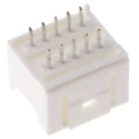 Molex MicroClasp Series Straight Surface PCB Header, 10 Contacts, 2 mm Pitch, 2 Row, Shrouded, 55917-1010