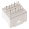 Molex MicroClasp Series Straight Surface PCB Header, 10 Contacts, 2 mm Pitch, 2 Row, Shrouded, 55917-1010