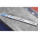 Bosch Jigsaw Blade for Aluminium and Soft Metal, High Speed Steel, 74 mm Length, T123X Series, Model 2608638473