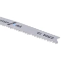 Bosch Jigsaw Blade for Aluminium and Soft Metal, High Speed Steel, 74 mm Length, T123X Series, Model 2608638473
