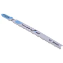 Bosch Jigsaw Blade for Aluminium and Soft Metal, High Speed Steel, 74 mm Length, T123X Series, Model 2608638473