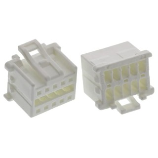 Molex MicroClasp Female Connector Housing, 2 mm Pitch, 10 Way, 2 Row Straight 51353-1000