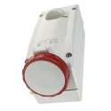 Scame Industrial Switchable Socket Interlock, 3+N+E, 16A, 415V, IP67, Polymer, Straight, Earthing Position 6h 