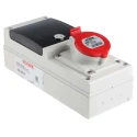Scame DOMINO IP44 Residual Current Device Wall Mount 3P+PE 32A 415V Red 
