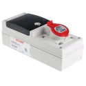 Scame DOMINO Residual Current Device 3P+PE, 16A, 415V, Angled, IP44 Red Wall Mount 
