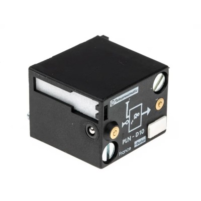 Parker Pneumatic Logic Controller NOT Function 8 Bar, 3–8 Bar Pressure, -15°C to 60°C, PLN-D10