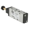 Parker Pneumatic Solenoid Valve 5/2 Solenoid/Spring, 1/4 in G Port, Anodised Aluminium P2LBX