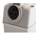 Scame Switchable Industrial Interlock Socket, 2+E, 16A, 130V, IP67, Earthing Position 4h, Straight, Polymer Body 