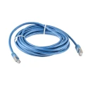 RS PRO Cat6 Ethernet Cable 5 m Blue RJ45 Male to RJ45 Male S/FTP PVC 411-172