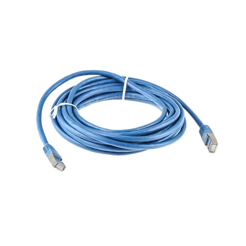 RS PRO Cat6 Ethernet Cable 5 m Blue RJ45 Male to RJ45 Male S/FTP PVC 411-172