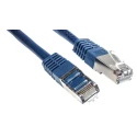 RS PRO Cat6 Ethernet Cable 5 m Blue RJ45 Male to RJ45 Male S/FTP PVC 411-172