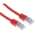 RS PRO Cat6 Ethernet Cable 10 m Red RJ45 Male to RJ45 Male S/FTP PVC 411-318