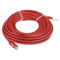 RS PRO Cat6 Ethernet Cable 10 m Red RJ45 Male to RJ45 Male S/FTP PVC 411-318