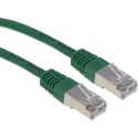 RS PRO Cat6 Ethernet Cable 2 m Green S/FTP PVC, RJ45 Male to RJ45 Male 411-211