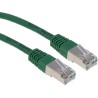 RS PRO Cat6 Ethernet Cable 2 m Green S/FTP PVC, RJ45 Male to RJ45 Male 411-211