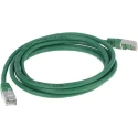 RS PRO Cat6 Ethernet Cable 2 m Green S/FTP PVC, RJ45 Male to RJ45 Male 411-211