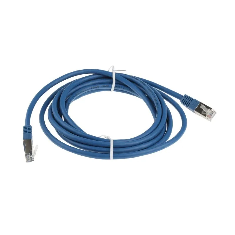 RS PRO Cat6 Ethernet Cable 3m Blue S/FTP PVC RJ45 Male to Male 411-457