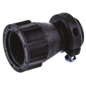 TE Connectivity Black Thermoplastic Cable Clamp 8.36 mm Max Bundle 31.7 mm x 21 mm CPC Series 182658-1