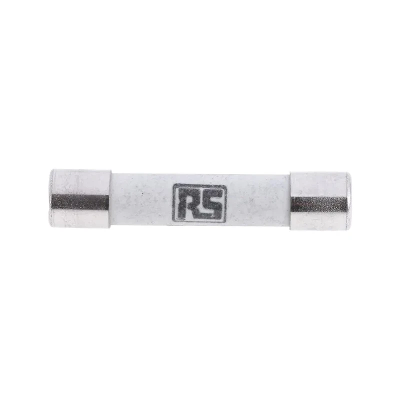RS PRO Ceramic Cartridge Fuse 5A Fast Acting, 500V AC, 6.3 x 32 mm, High Breaking Capacity, Ceramic Body 413-226