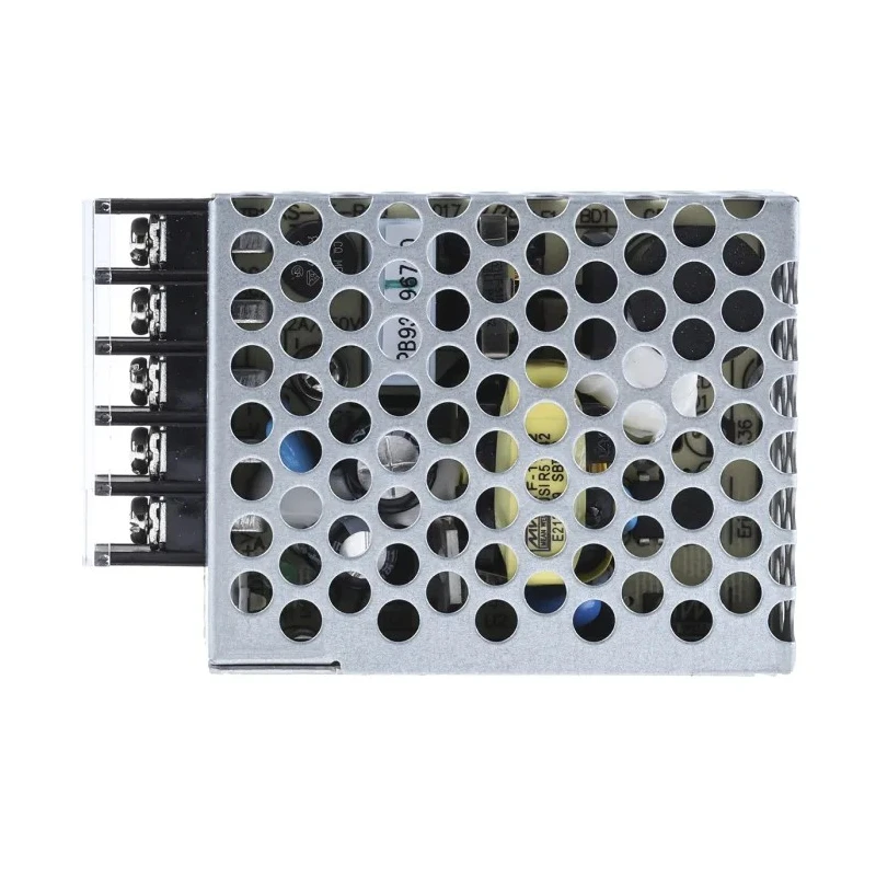Mean Well Switching Power Supply 12V DC, 15.6W, Chassis Mount, Universal Input, RS-15-12