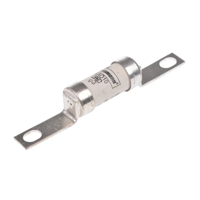 Eaton British Standard Tag Fuse A2 10A 550V AC, High Rupture Capacity, Offset Tag, 73 mm AAO10