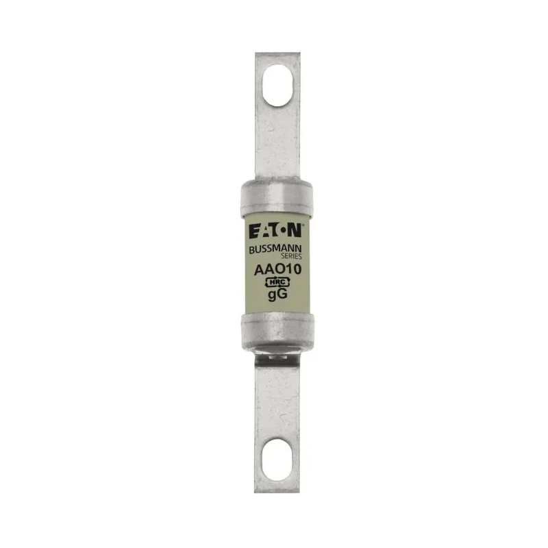 Eaton British Standard Tag Fuse A2 10A 550V AC, High Rupture Capacity, Offset Tag, 73 mm AAO10