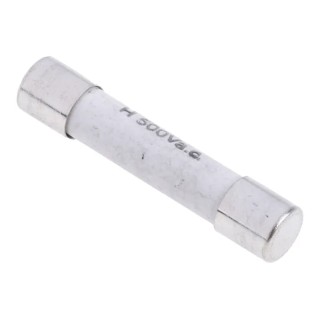 RS PRO Ceramic Cartridge Fuse 1A, 500V AC, T Time Delay, 6.3 x 32 mm, Anti-Surge, High Breaking Capacity 414-027