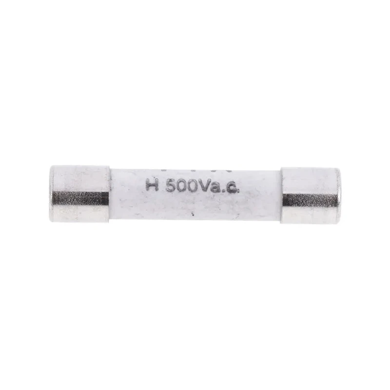 RS PRO Ceramic Cartridge Fuse 1A, 500V AC, T Time Delay, 6.3 x 32 mm, Anti-Surge, High Breaking Capacity 414-027