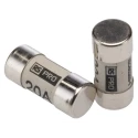 RS PRO Cartridge Fuse, 20A, 13 x 29 mm, Cylindrical, 415V AC, Class gG, High Breaking Capacity 413-838