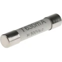RS PRO Ceramic Cartridge Fuse 630mA T, 6.3 x 32 mm, 500V AC, Time Delay 414-409