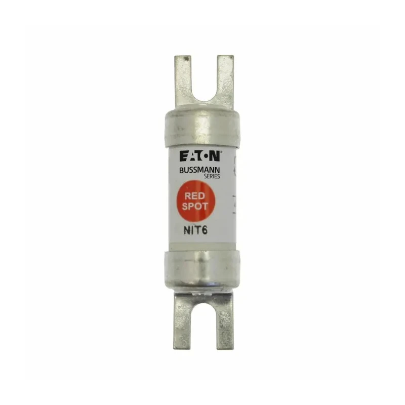 Eaton 6A British Standard Fuse A1 550V AC, Offset Tag, High Rupture Capacity, 44.5 mm Fixing Centres NIT6