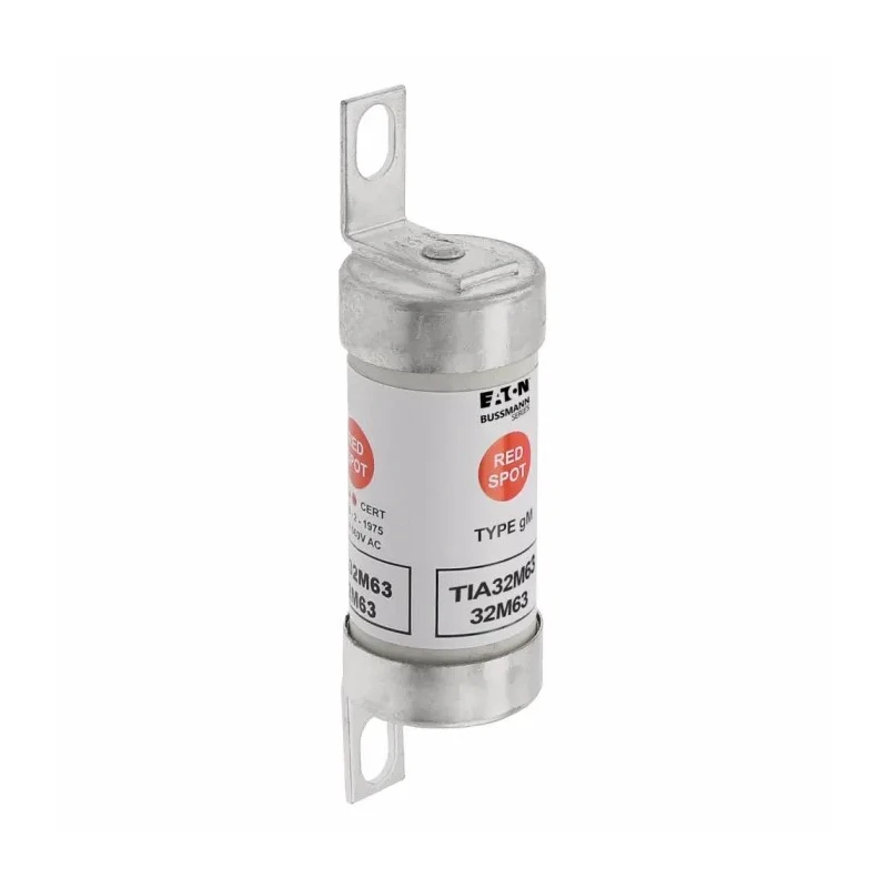 Eaton 32A British Standard Fuse A2 660V AC Offset Tags TIA32M63